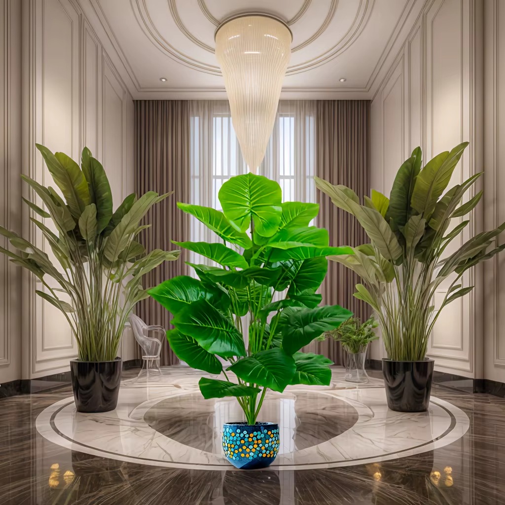Monstera Adansonii - 1 Pcs 60-105cm Lifelike Artificial Palm