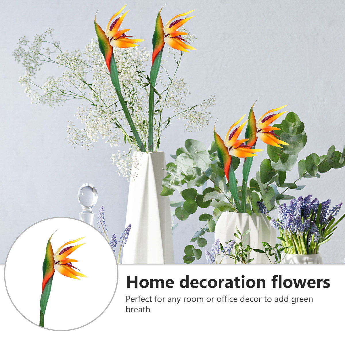 Real Touch Faux Strelitzia Flo - Bird Paradise Strelitzia 评论和价格