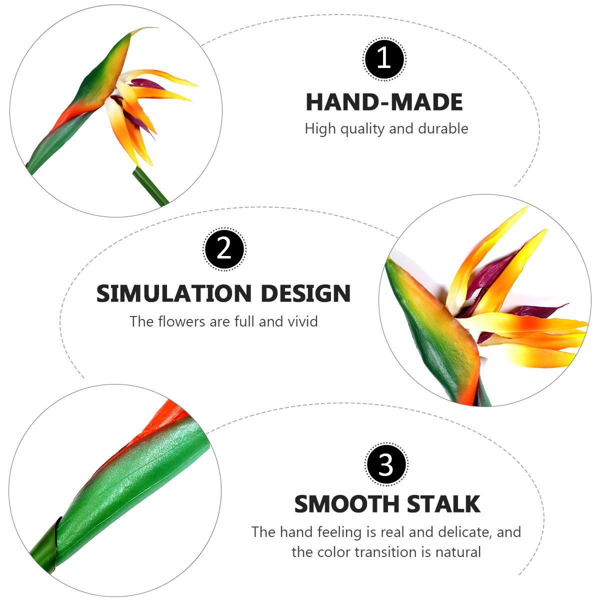 Faux Bird of Paradise Artifici - Bird Paradise Strelitzia 评论和价格