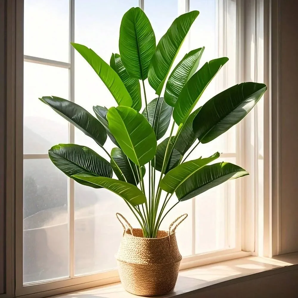 1pc 18 Leaves Artificial Plant - Monstera Adansonii 评论和价格