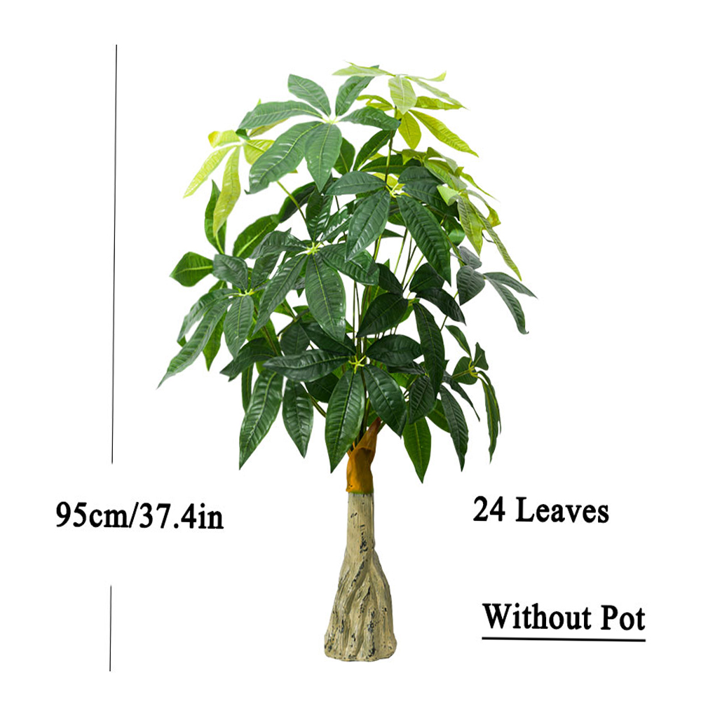 Plastic Artificial Money Tree  - Monstera Adansonii 评论和价格
